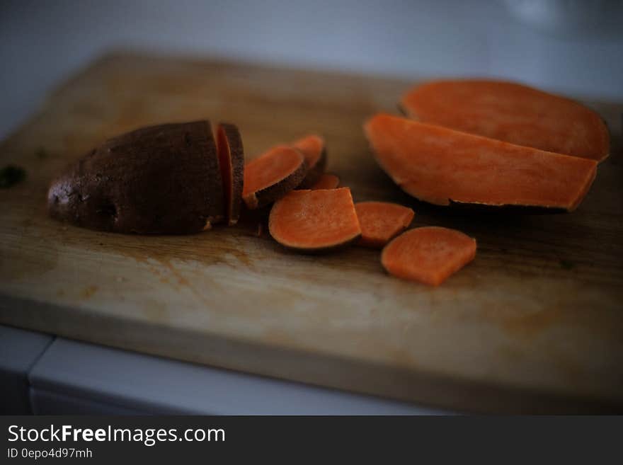 Slice Sweet Potato