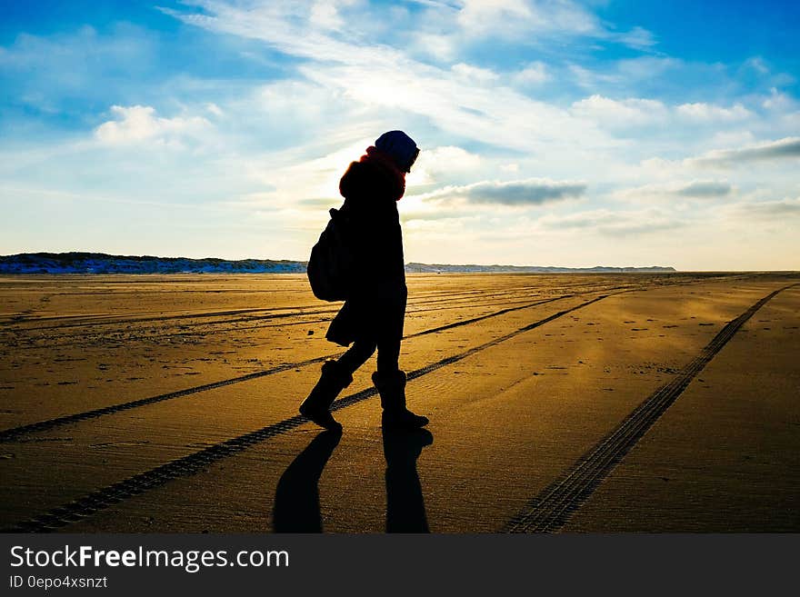 Person Silhouette during Daytime