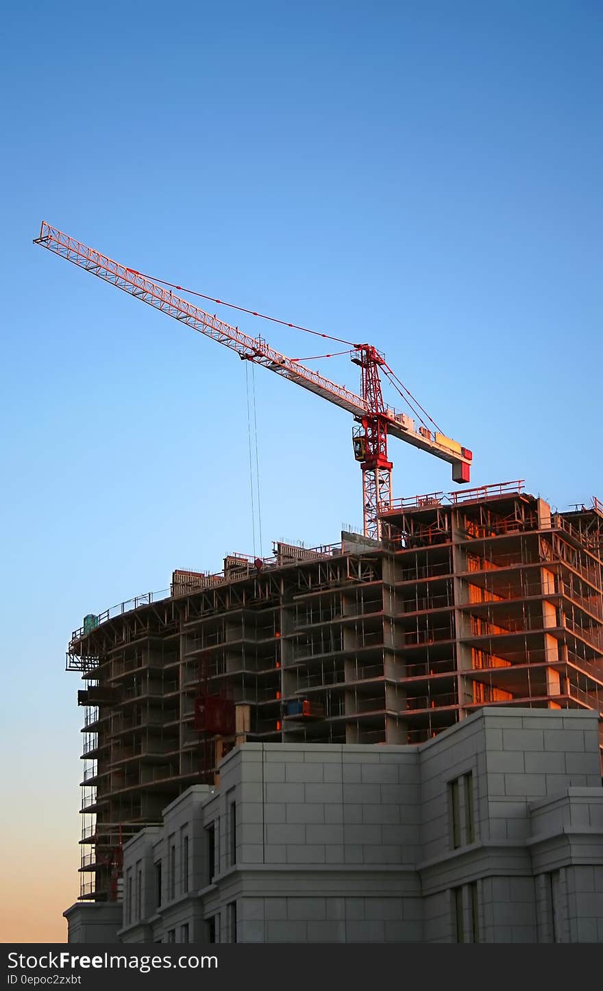 Tower Crane during Daytime