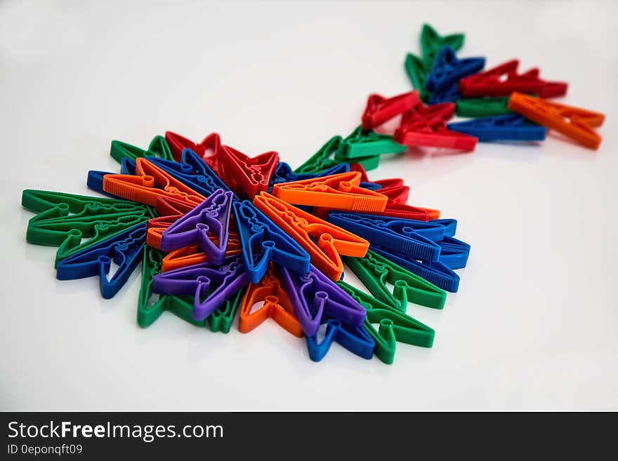 Colorful Clothes Pins