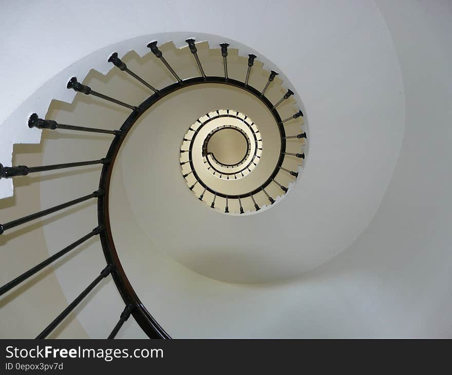 Black Circular Staircase