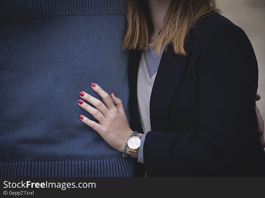 Woman&#x27;s Black Suit Jacket