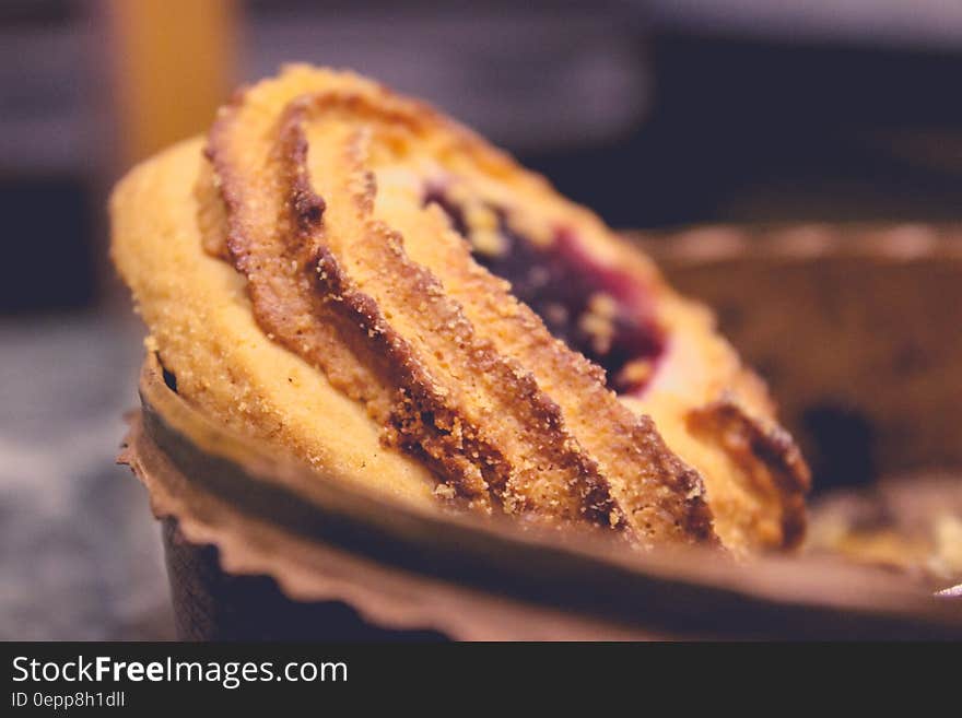 Brown Bread on Basket