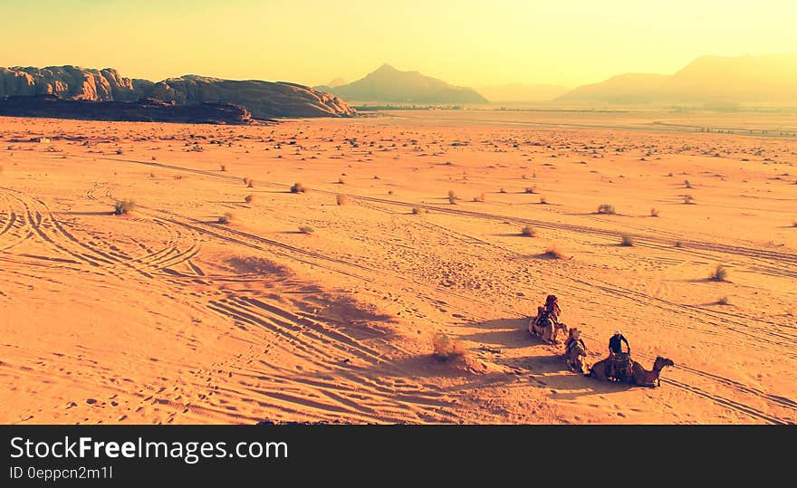 Landscape Photography of Desert Ground at Daytime