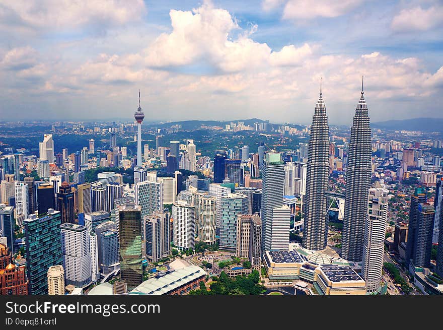 A view over the city of Kuala Lumpur in Malaysia. A view over the city of Kuala Lumpur in Malaysia.