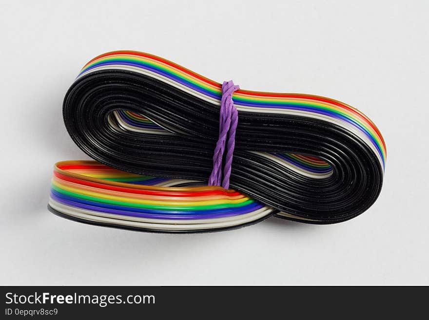 Multi Colored Coated Wire