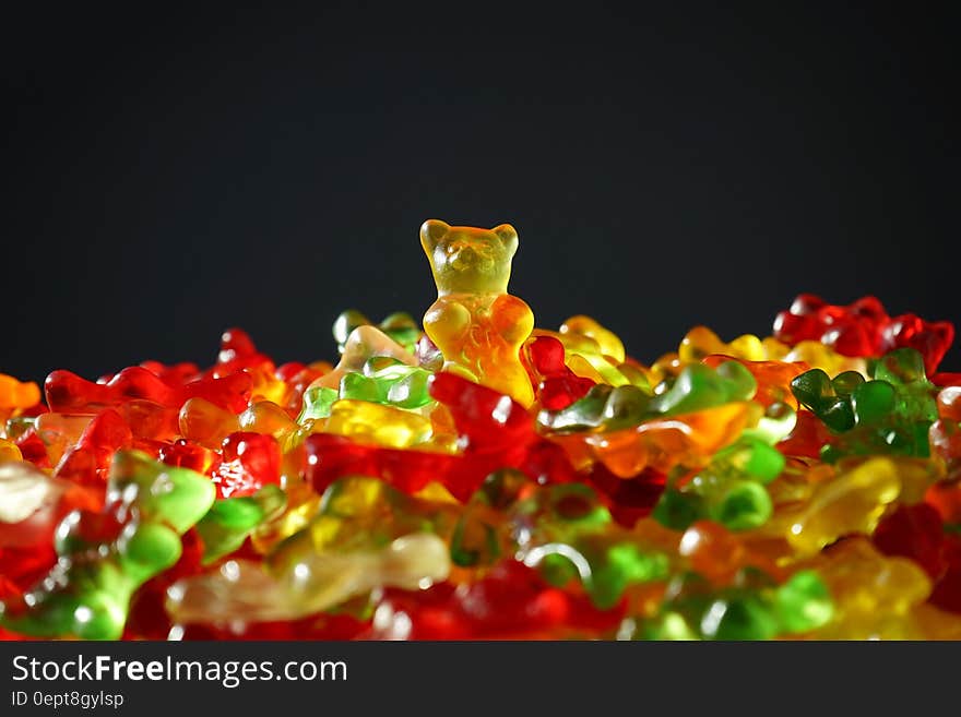 Multicolored Gummy Bears