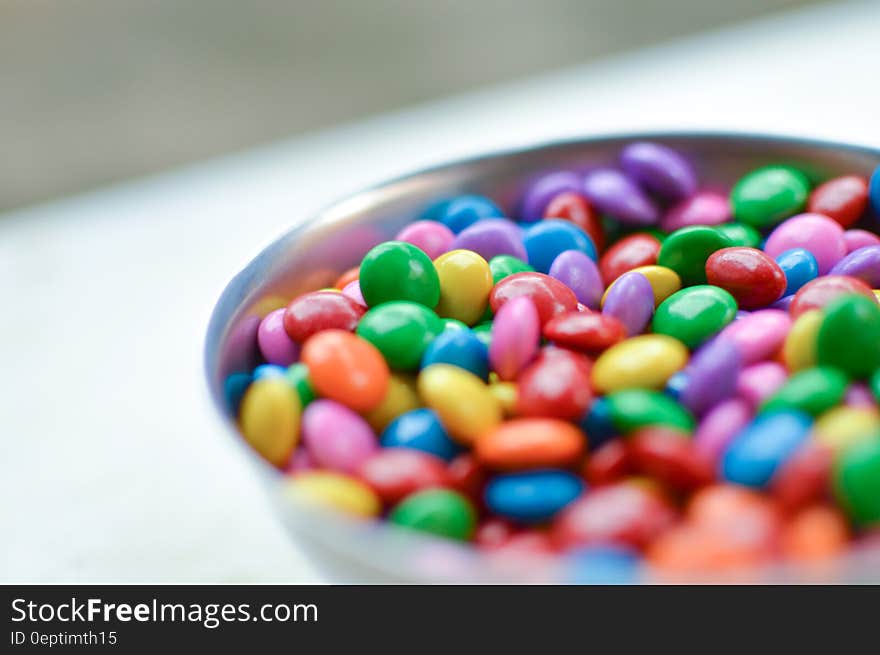 M&M&#x27;s Chocolates in Bowl