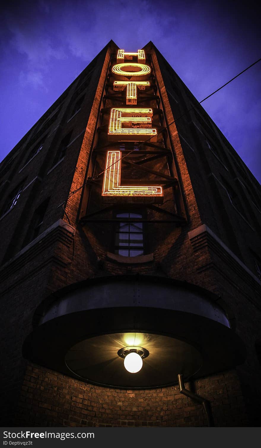 Brown Hotel Signage