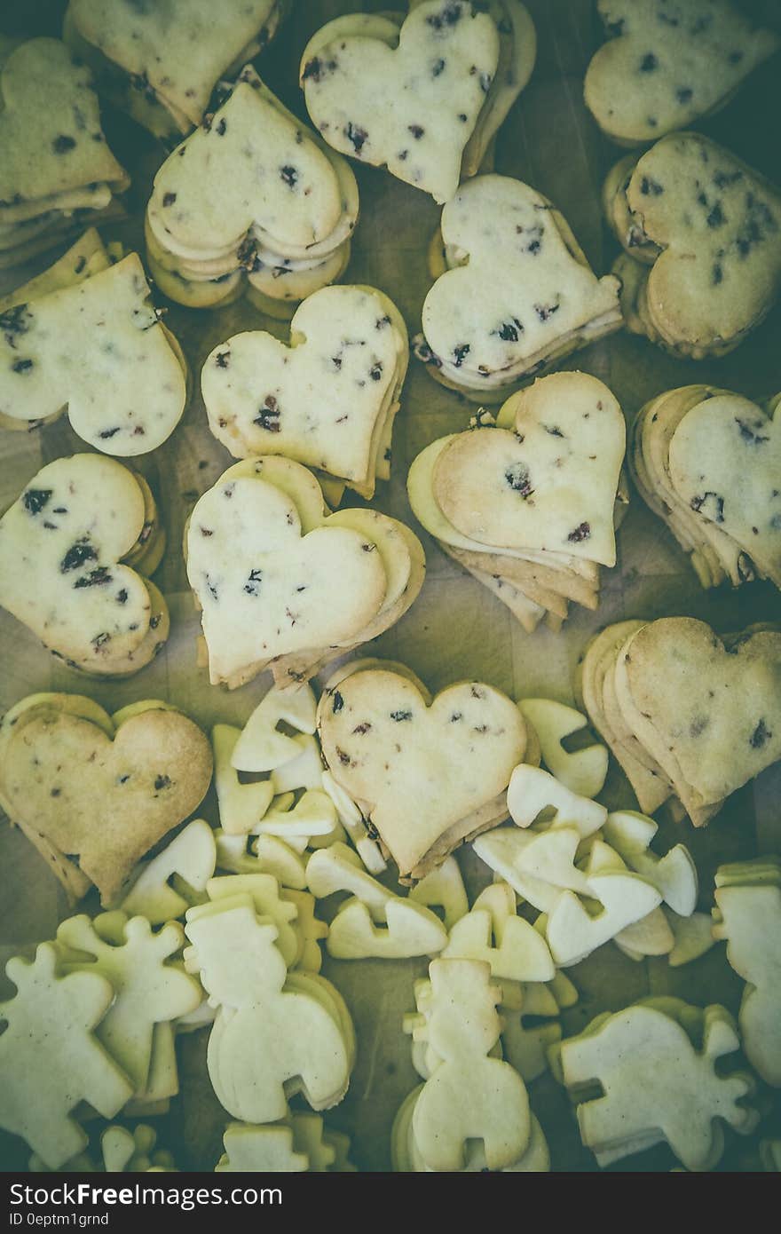 Heart Form Biscuits