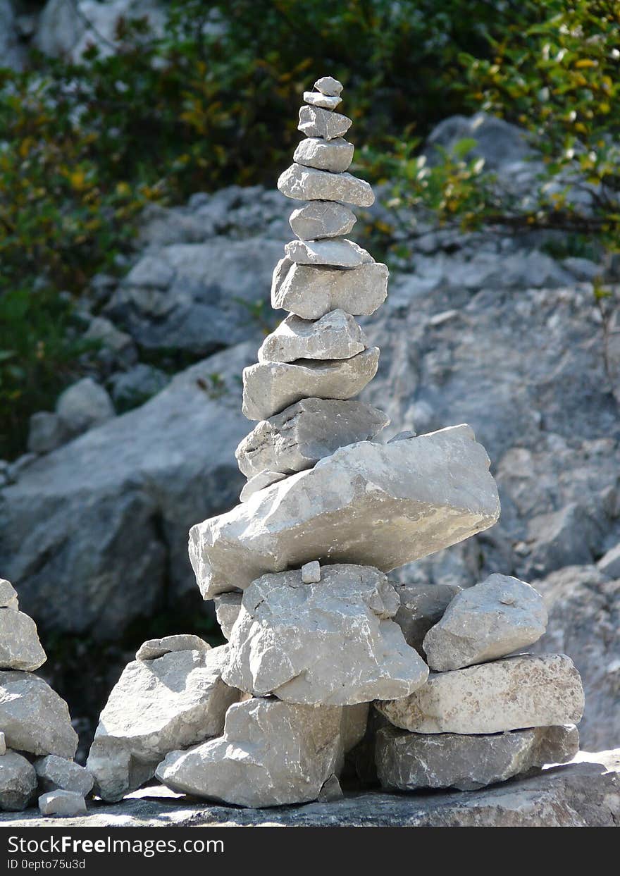 Grey Stack Stones