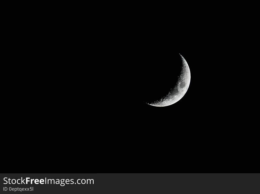 Moon during Night Time