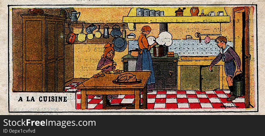à la cuisine