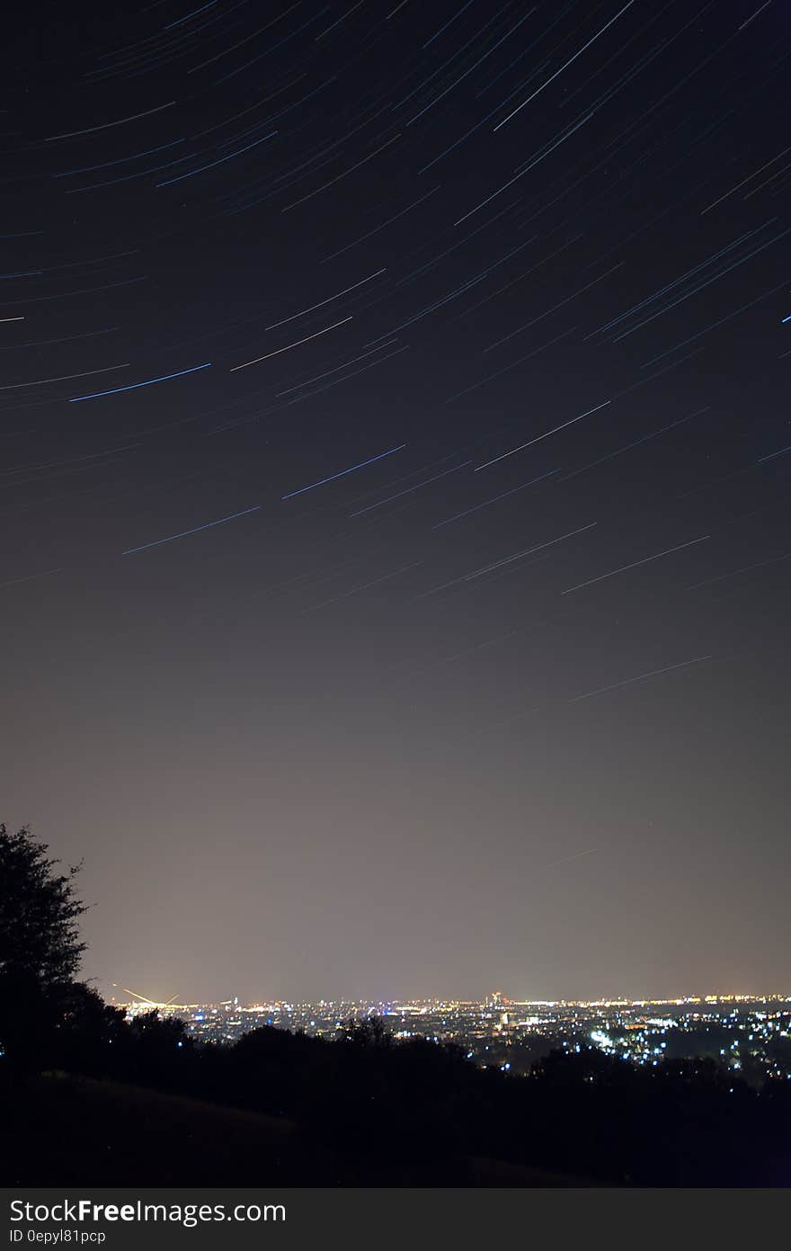 Blue Skies during Night Time