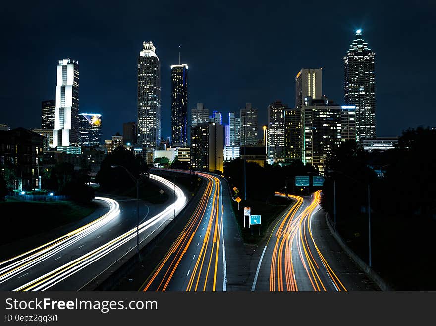 Time Lapse Cars on Fast Motion