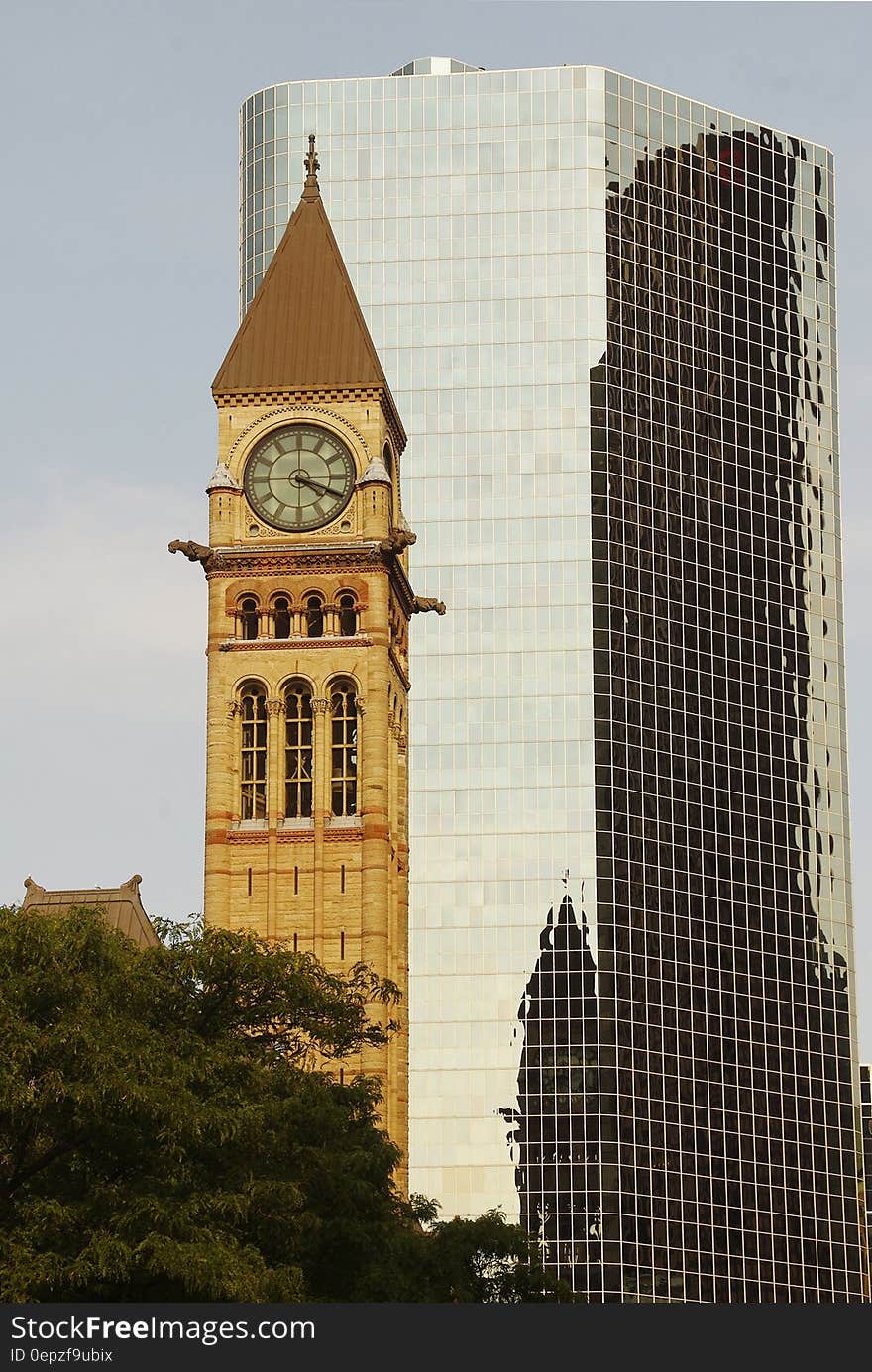 Crystal Glass High Rise Building