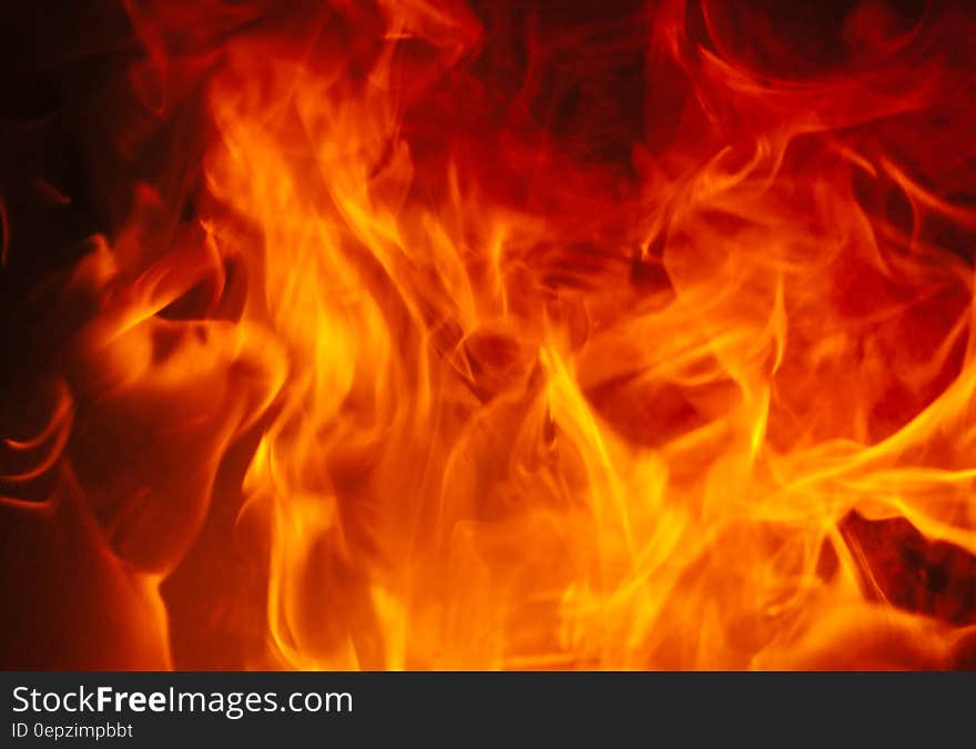 Abstract background of yellow flames. Abstract background of yellow flames.