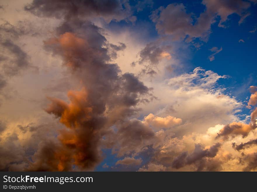 Cloudy Skies during Day