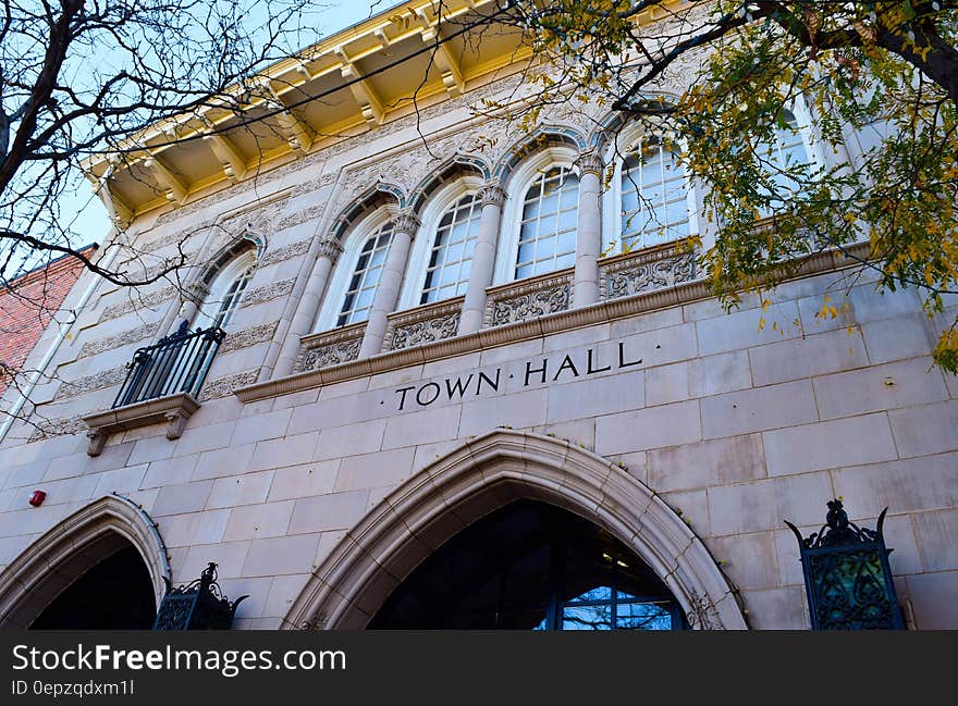 Architectural Photography of Town Hall during Daytime