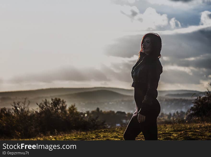 Selective Focus of Woman during Daytime