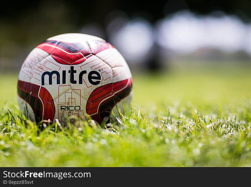 Macro Photo of Mitre Ball