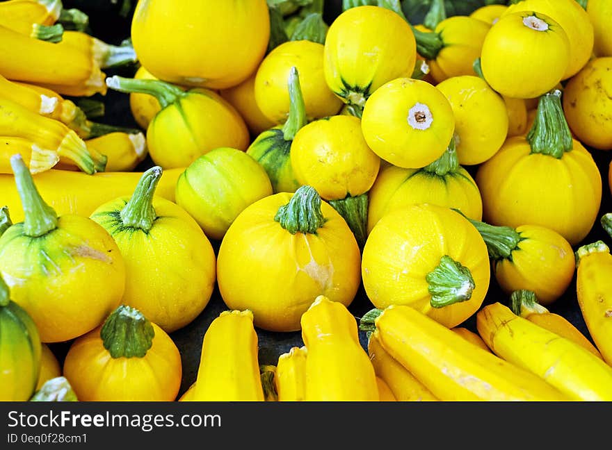 Yellow Round Vegetables