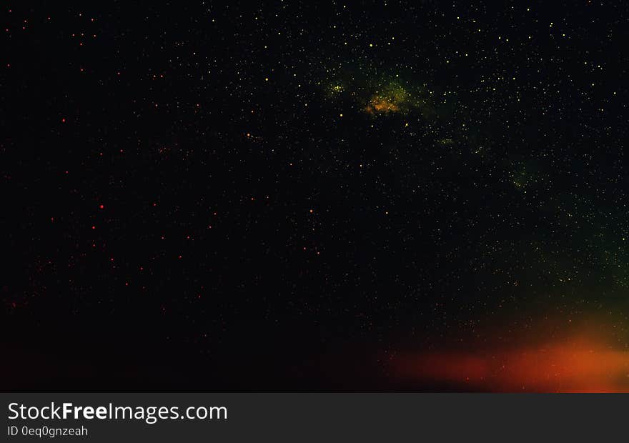 A background of starry night sky and the Milky Way. A background of starry night sky and the Milky Way.