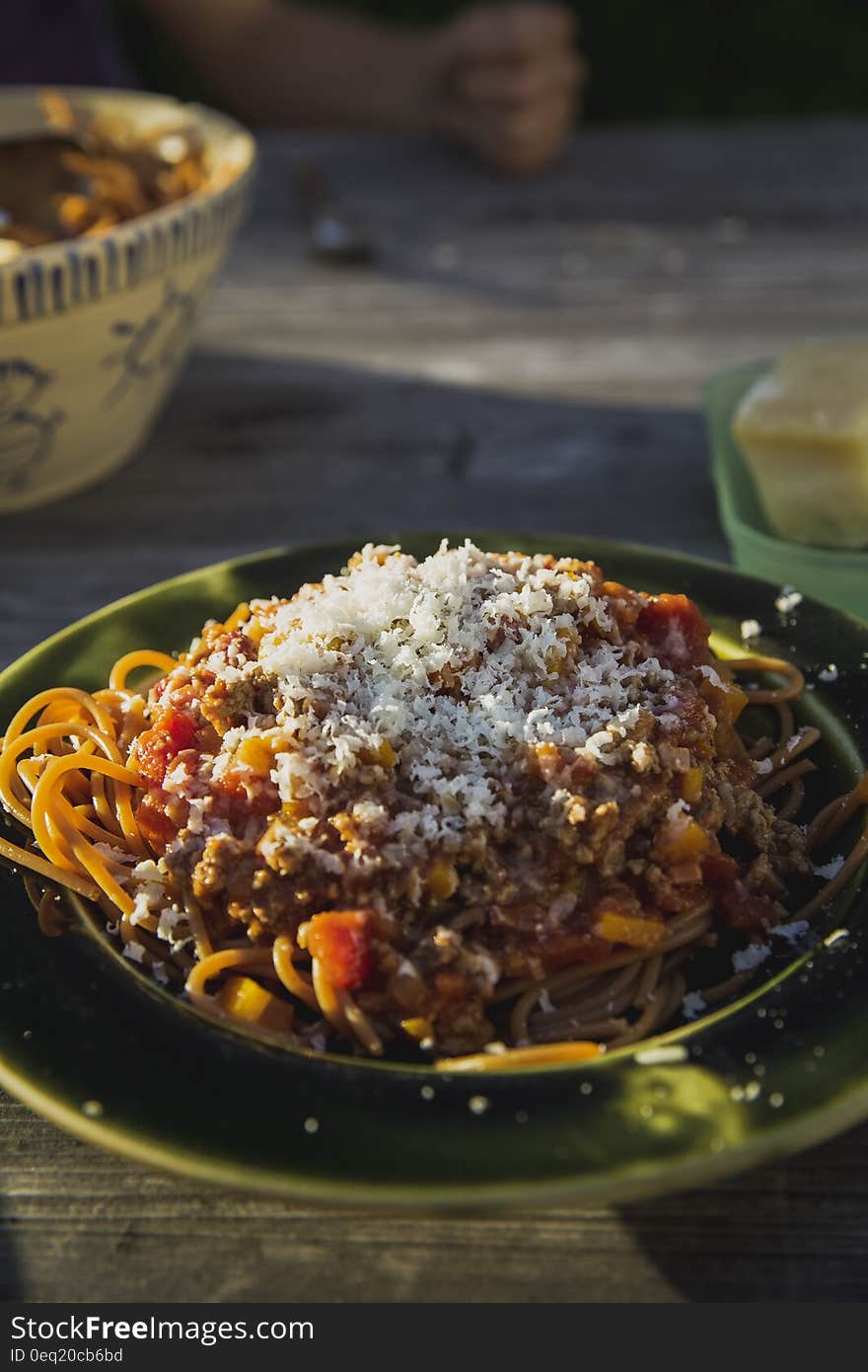 Pasta With Toppings