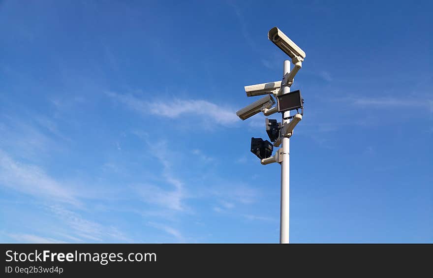 Black and White Cctv Cameras