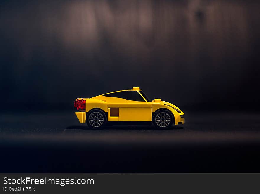 Yellow Coupe Toy