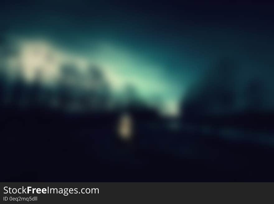 A blurred background in dark.