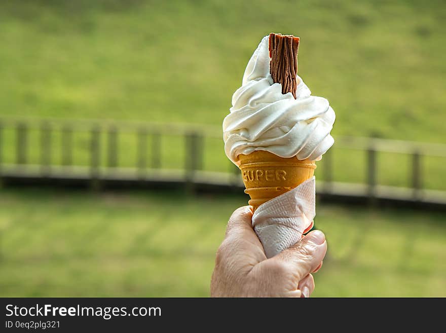 Vanila Sundae With Choco on Top