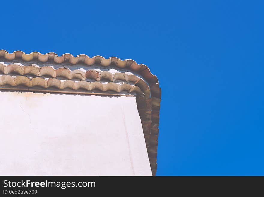 Architecture detail of house roof. Architecture detail of house roof