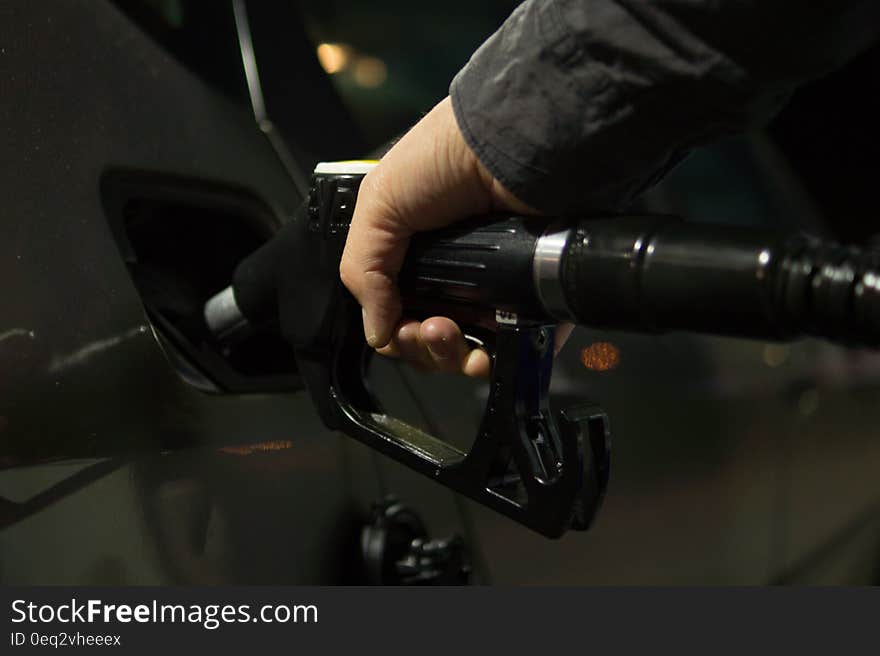 Filling car at the gas station. Filling car at the gas station