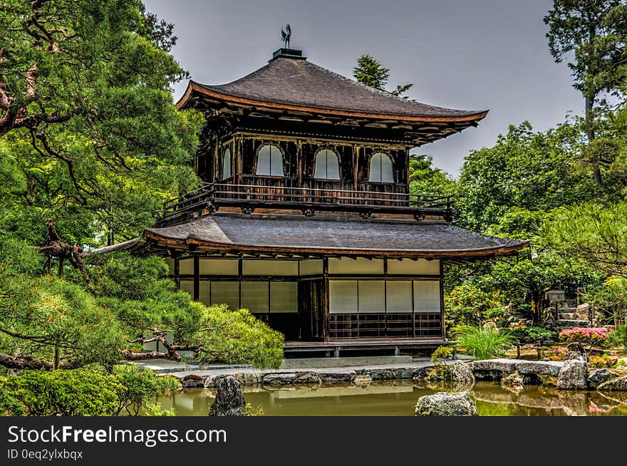 White Black Pagoda Temple