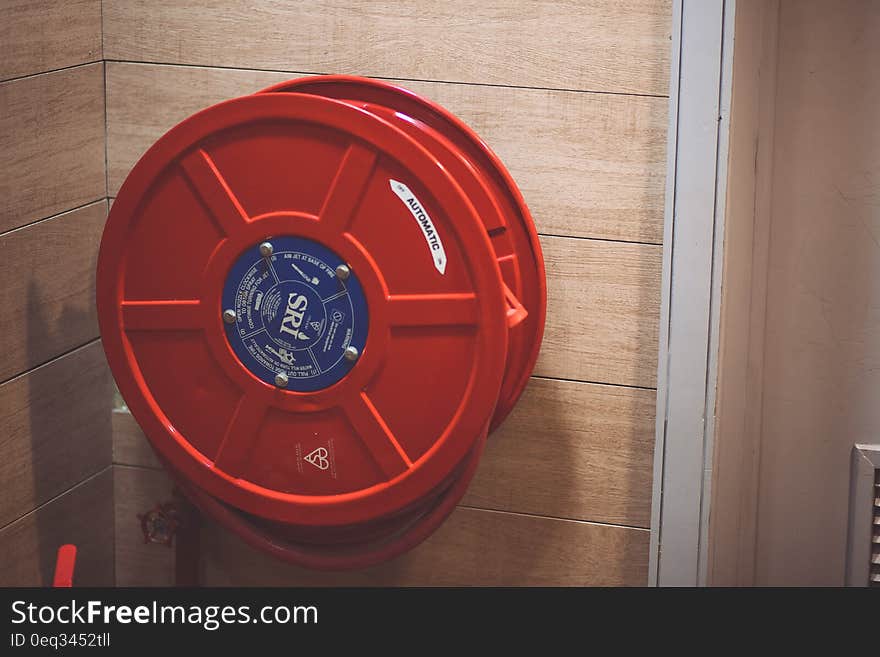 Red Hose Storage Handle