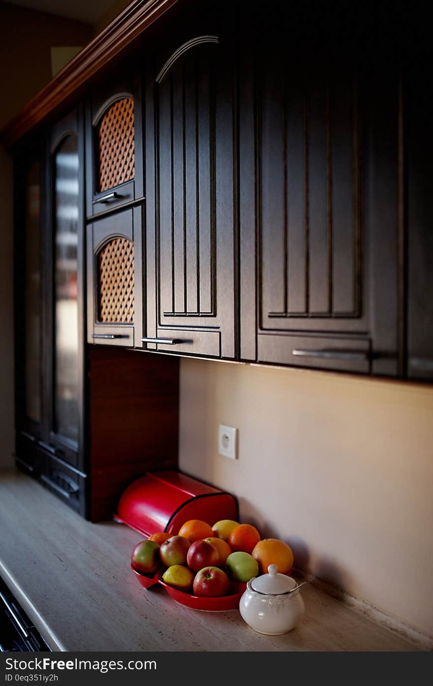 Brown Wooden Cabinet