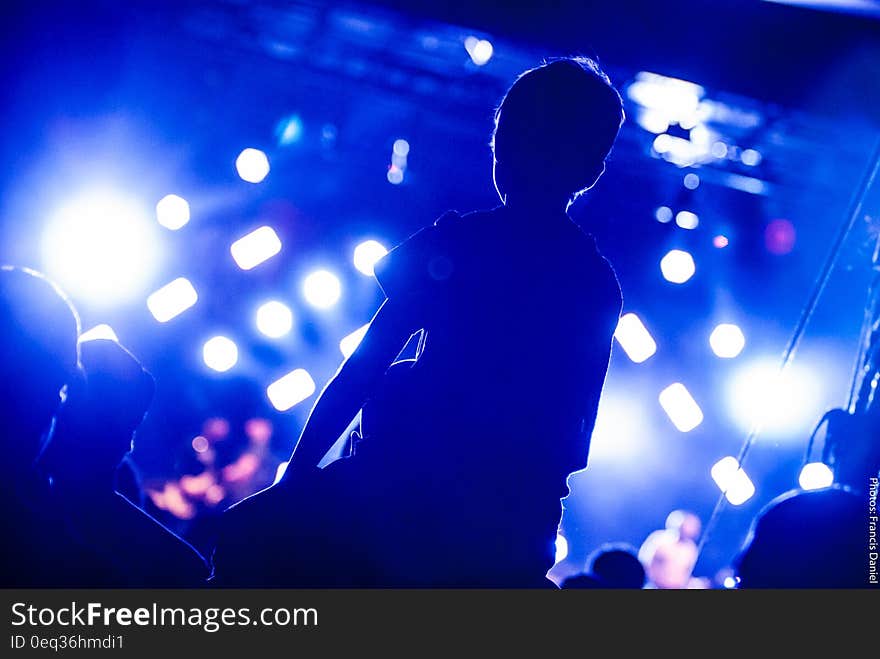 Man Watching Concert