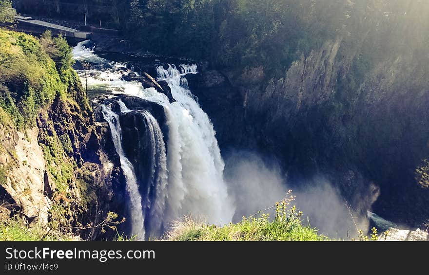 Above Snoqualmie Falls