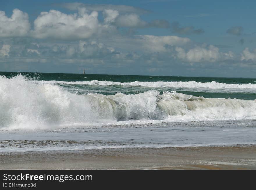 Vagues de l&#x27;Atlantique