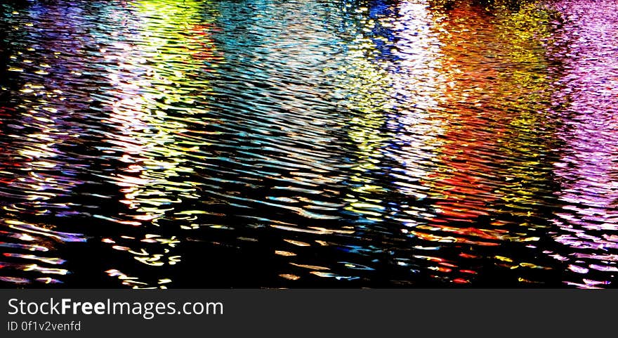 lights in water, Las Vegas 17