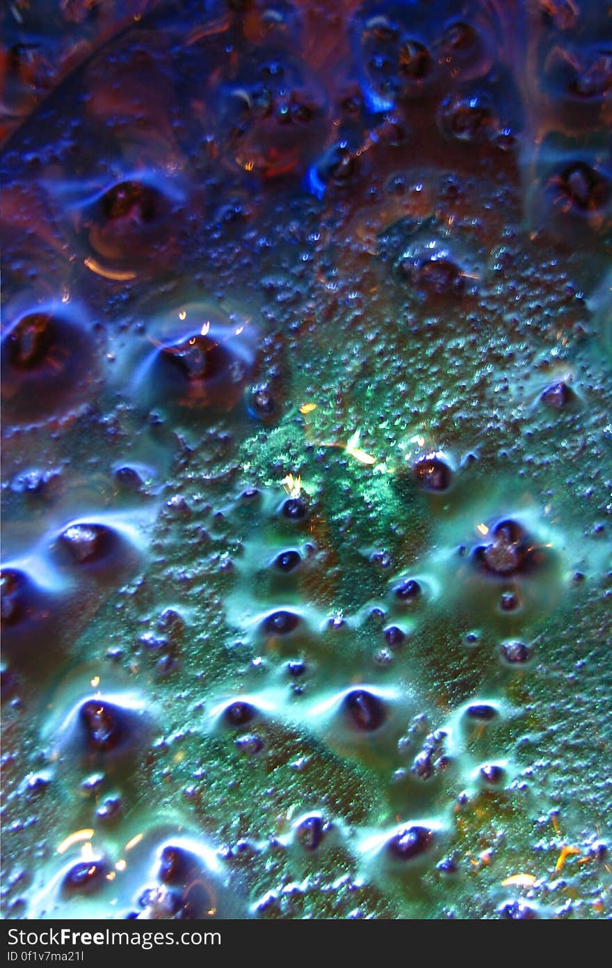 blue-green glass texture