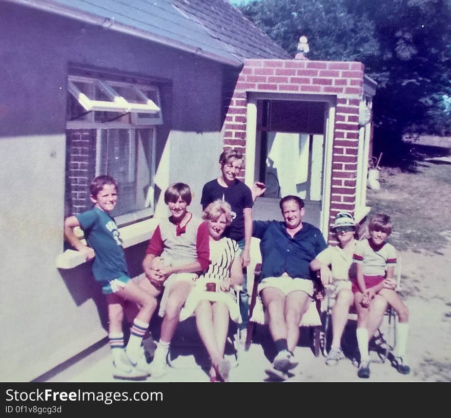 On holiday at my uncle&#x27;s holiday cottage in Blackwater Co. Wexford in the early 1980s