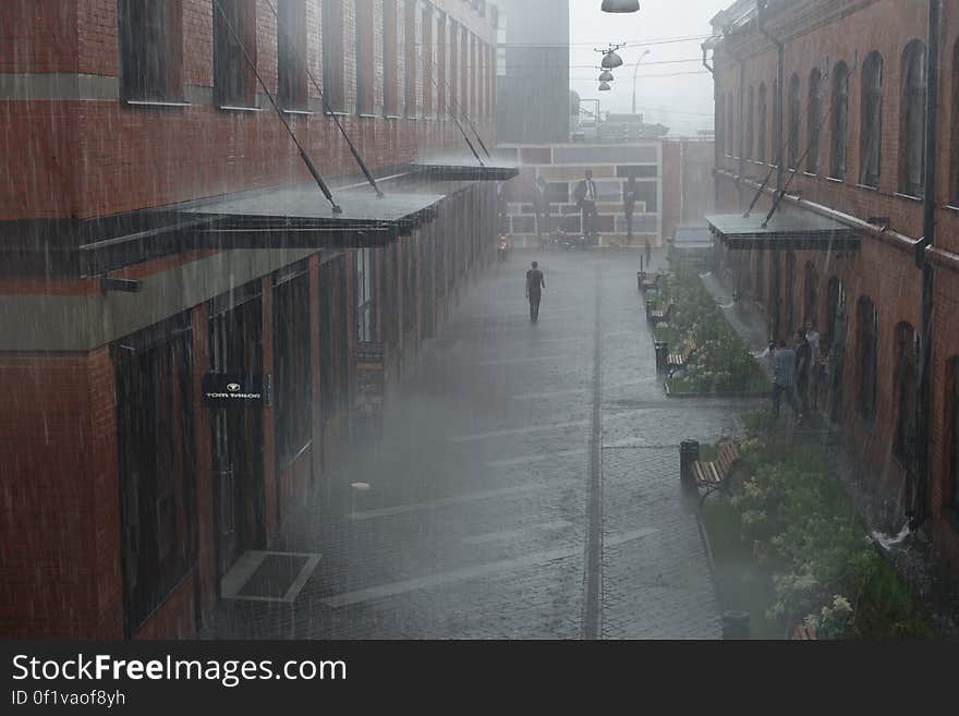 Building, Window, Infrastructure, Road surface, Urban design, Grey