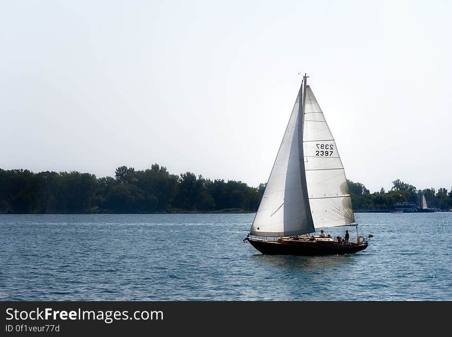 A beautiful day on Toronto Harbour. A beautiful day on Toronto Harbour.