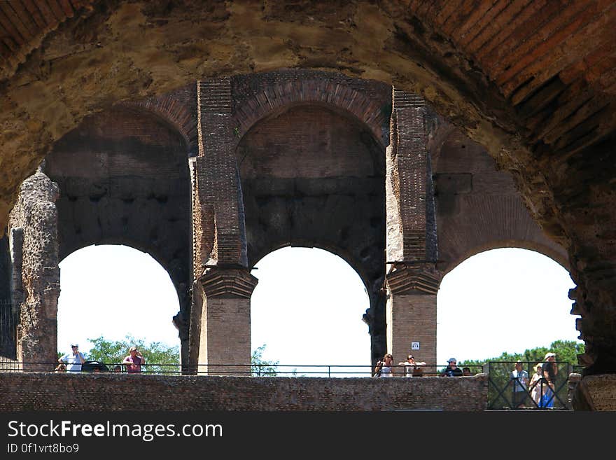 arches, Roman Colosseum