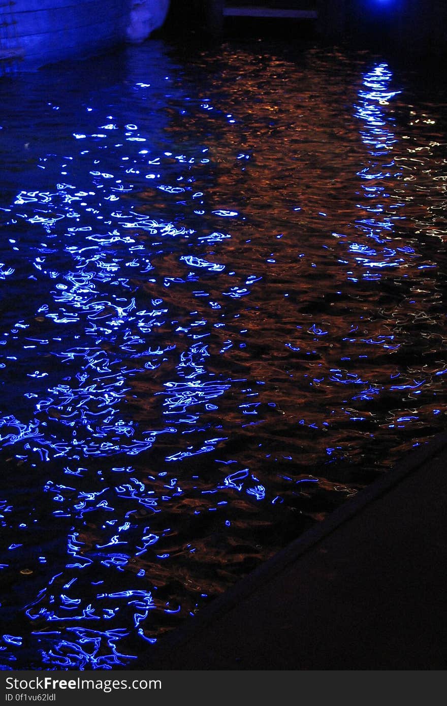 lights in water, Las Vegas 3