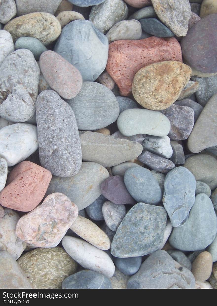 Stones on the beach