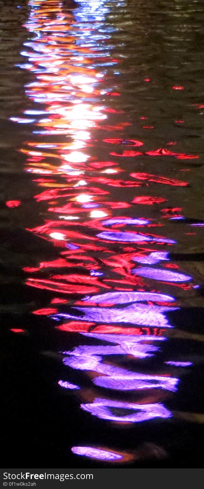 lights in water, Las Vegas 16