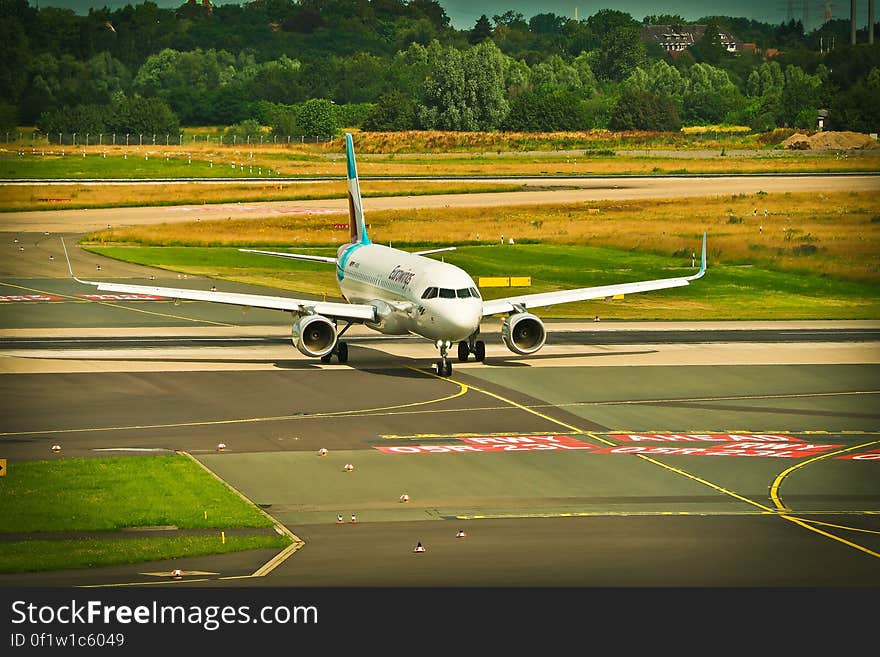 White Plane on Airport